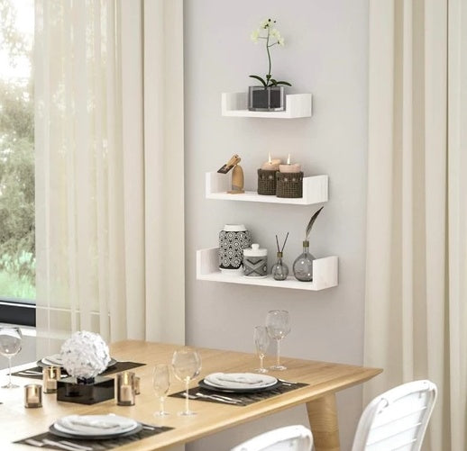 3-Piece Wood Shelf